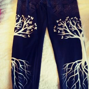 Charlie's Project TC Black tree leggings